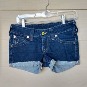 True Religion Denim Cutoff Shorts